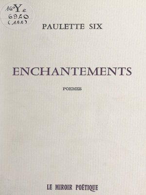 cover image of Enchantements